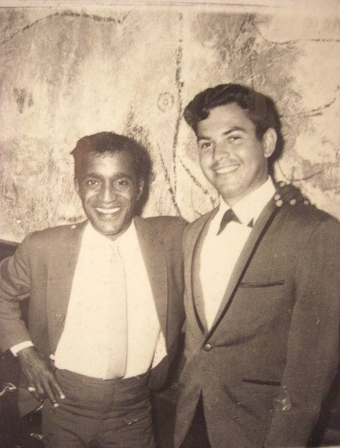 Guillo with Sammy Davis Jr.