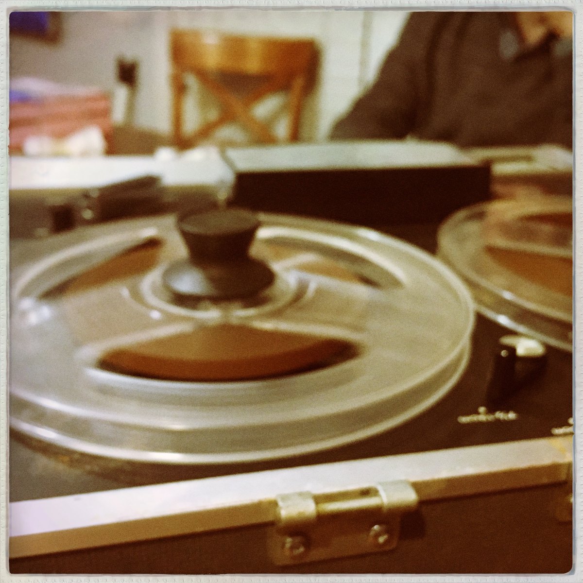 The reel-to-reel player